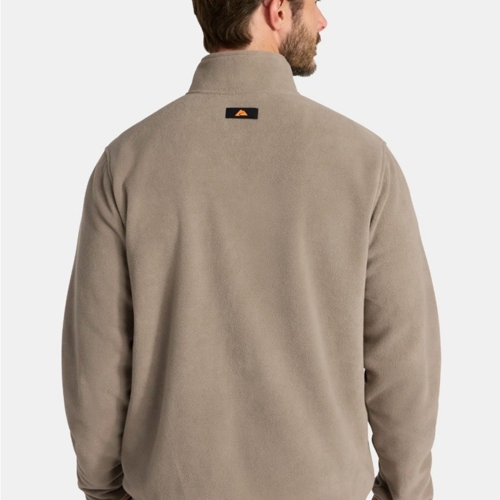 Ozark Trail Men's Taupe Falls Fleece Zip-Front Jacket, Size M NWT - Picture 3 of 11